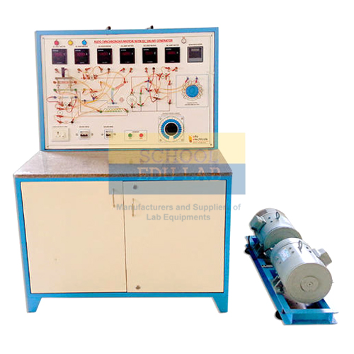 Experimental Setup Curves Of Synchronous Motor