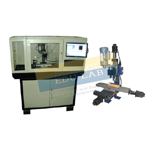 CNC Milling Machine with Cabinet and PC