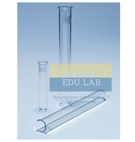 Tubes, Test with rim, Borosilicate glass