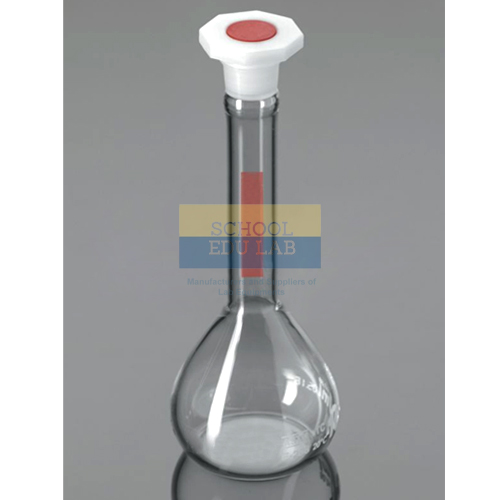 Red Stripe Volumetric Flask Unserialized