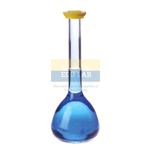 Volumetric Flask With Snap Cap, Unserialized