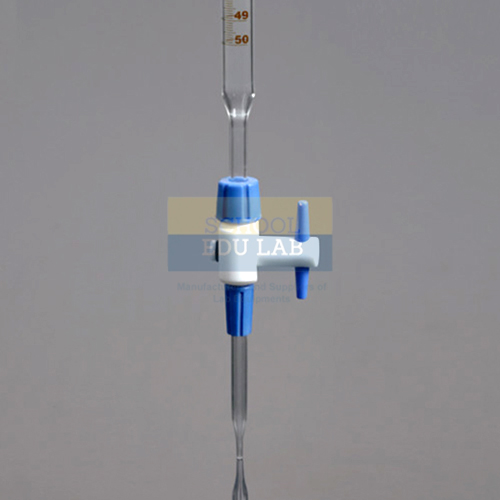 Burette Serilaized with PTFE Key Stopcock