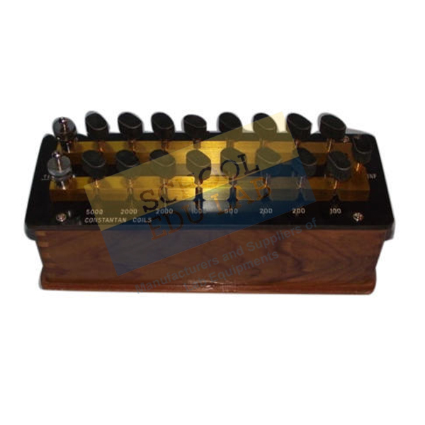 Resistance Box Plug Type (Constantan / Manganin Coil)