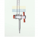 Burettes With Straight Bore PTFE (Teflon) Key Stopcock